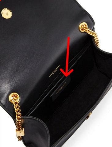 ysl bag serial number|how to authenticate ysl bag.